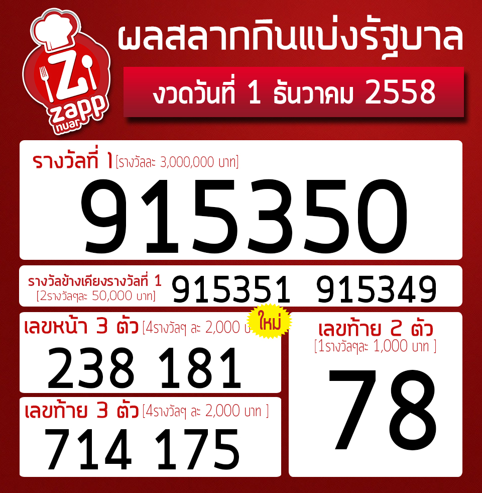 lottery1ธันวา